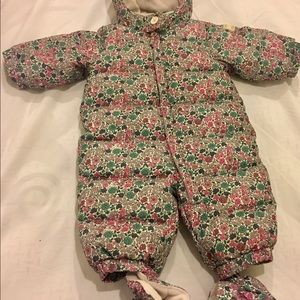 Baby GAP bunting suit